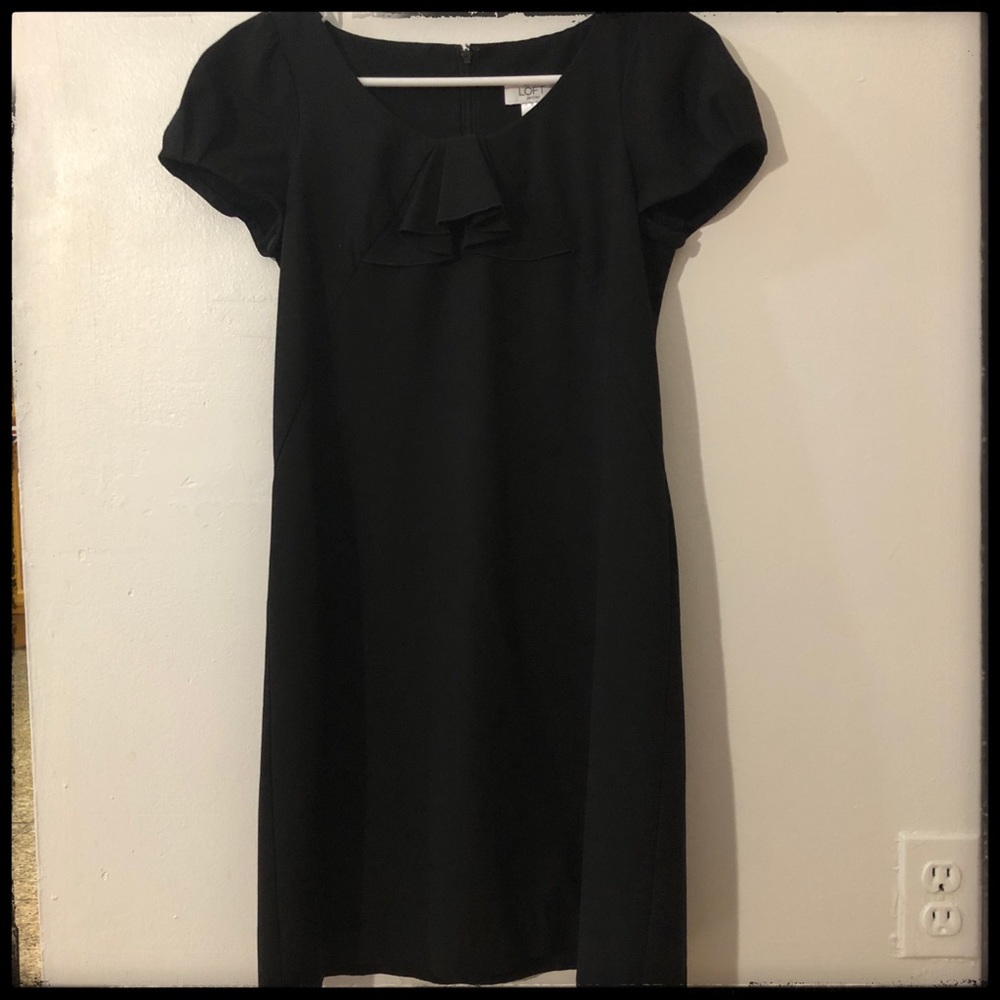 Loft - black dress size 2P
